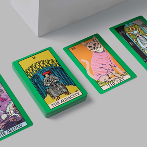 Cheeky Tarot-Inspired Oracle Deck | Sassy and Quirky 16-Card Colorful Set | Unique Gift for Tarot Lovers