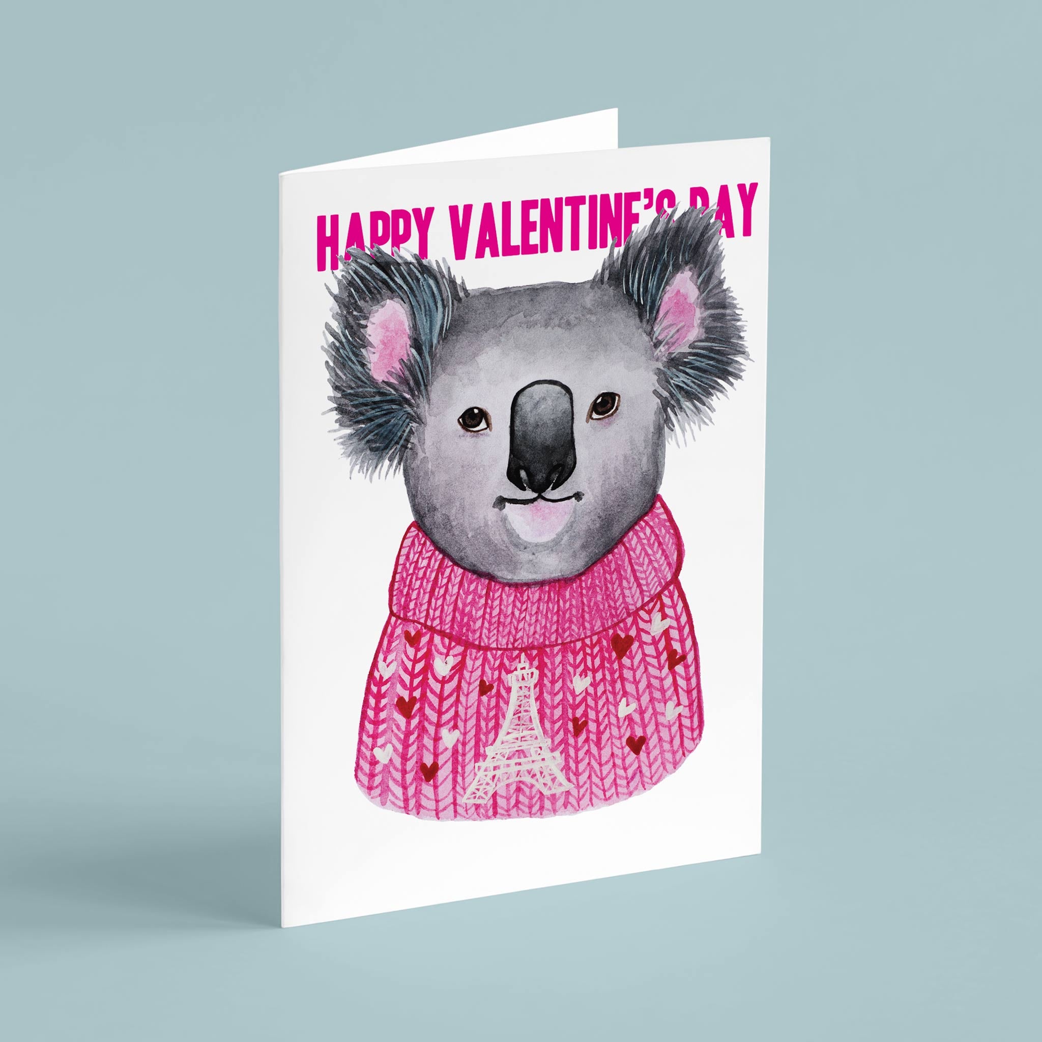24 Flower Seed Koala Valentines for Kids School Valentine's Day