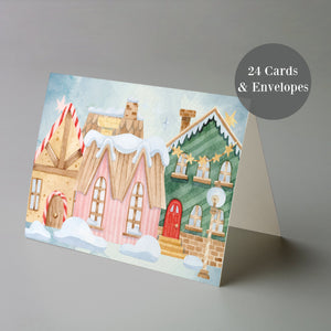 Ritzy Rose Holiday Cards